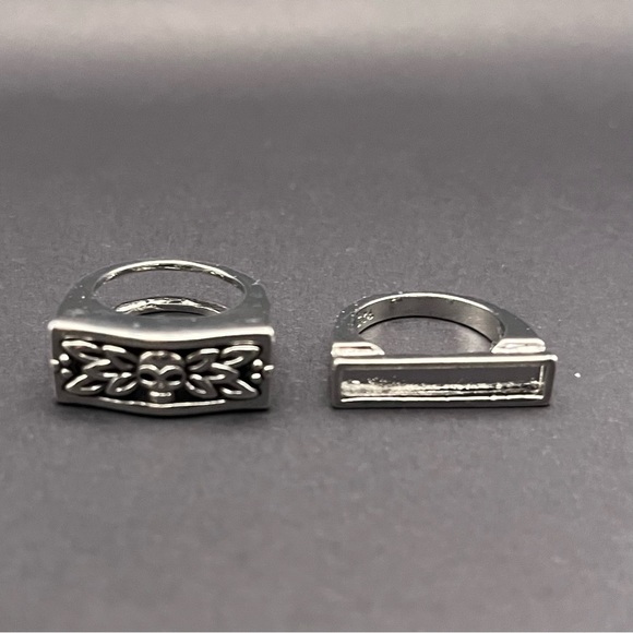 SECRET Compartment Skull Head Ring Size 6 - Picture 4 of 5